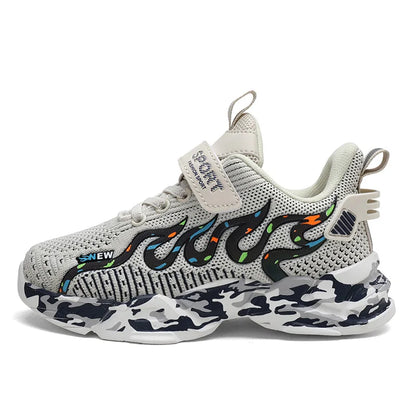 Boys Running Shoes 2022 Design Children Sneakers Mesh Kids Casual Sneakers 7-12 Years Children Sneakers for Boys