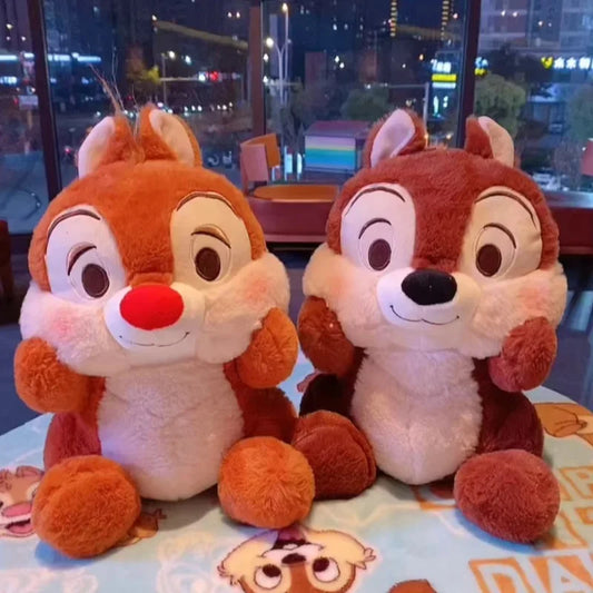 30/60cm Disney Chip And Dale Toy Stuffed Chipmunks Lovely Anime Soft Hug Pillow Sleeping Girl Child Gifts Doll.