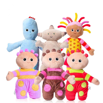 Free ship 30-45cm Children TV Cartoon In the Night Garden Plush Toys Cute Soft Stuffed Dolls For Kid Gift.