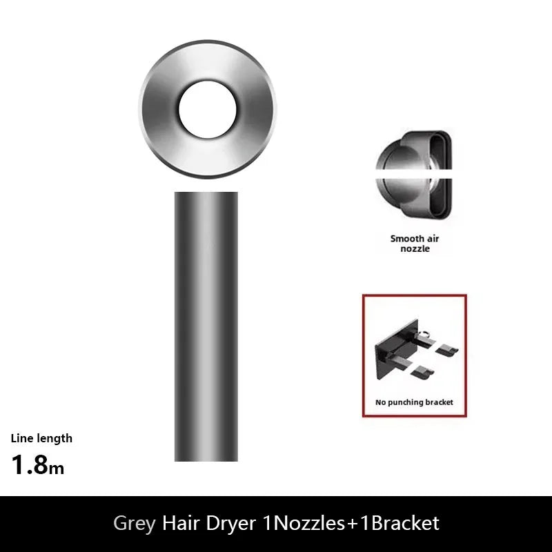 Professional Ionic Hair Dryer with Anion Technology, Hot/Cold Air, Lightweight 5 in 1 Styling Tool for Easy Blowouts