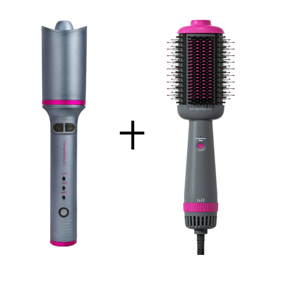 Kinseibeauty Professional hair stylist salon hair dryer curling iron hair equipment straightening electric comb three speed mode