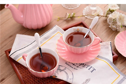 English set ceramic afternoon tea.