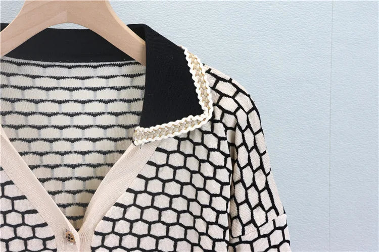 Women 2 Piece Set Knit Sweater Jacket Cardigan Wide Leg Pant Muslim Casual Knitted Outfits Tracksuit Suit Autumn Winter Knitwear.