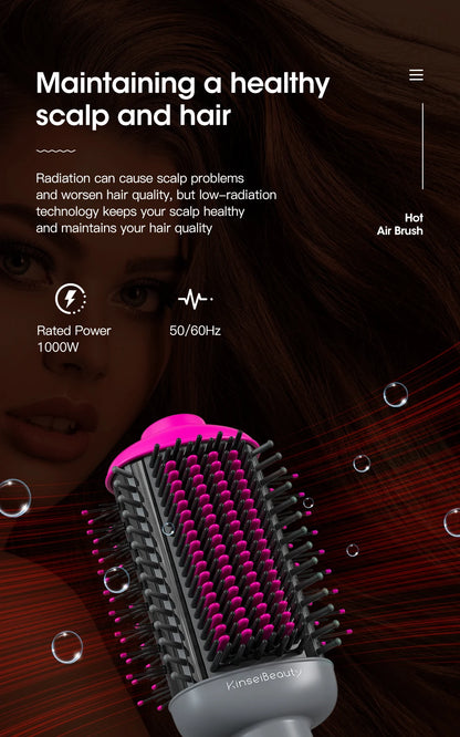 Kinseibeauty Professional hair stylist salon hair dryer curling iron hair equipment straightening electric comb three speed mode.