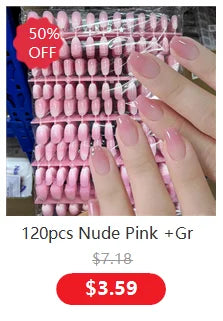 24Pcs/box Kids nails for Girl Cartoon Pattern False Nail Cute Child Fake Nails Tips Kawaii Acrylic Artificial Press on Nail+Tool.