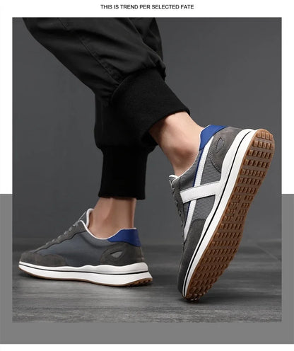 High Quality Flat/6/8 Cm Men Elevator Sneakers Summer Casual Trainers Height Increase Shoes Mesh Student Running Men Lift Shoes.