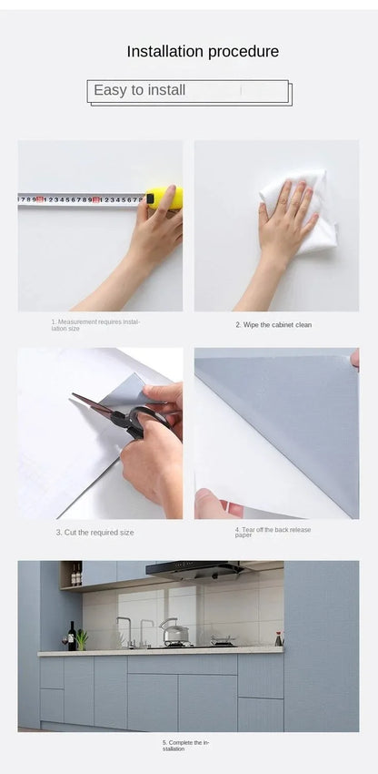 40 cm PVC-Wandaufkleber, abziehen und aufkleben, Tapete für Wandaufkleber, Papier, DIY-Tapeten, Heimdekoration, Antifouling