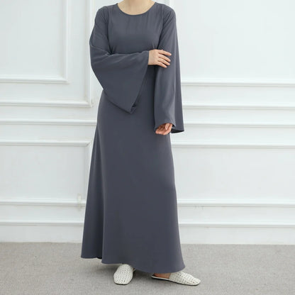 Bandage Plain Abaya Dubai For Women Kaftan Muslim Modest Long Dresses Islam Caftan Marocain Kebaya Robe Femme Musulmane Vestidos.