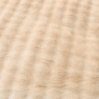 Solid Color Flannel Rabbit Fur Blanket Nap Cover Blanket Soft Sofa Blanket Coral Fleece Cover For Bedroom Manufacturer Wholesale.
