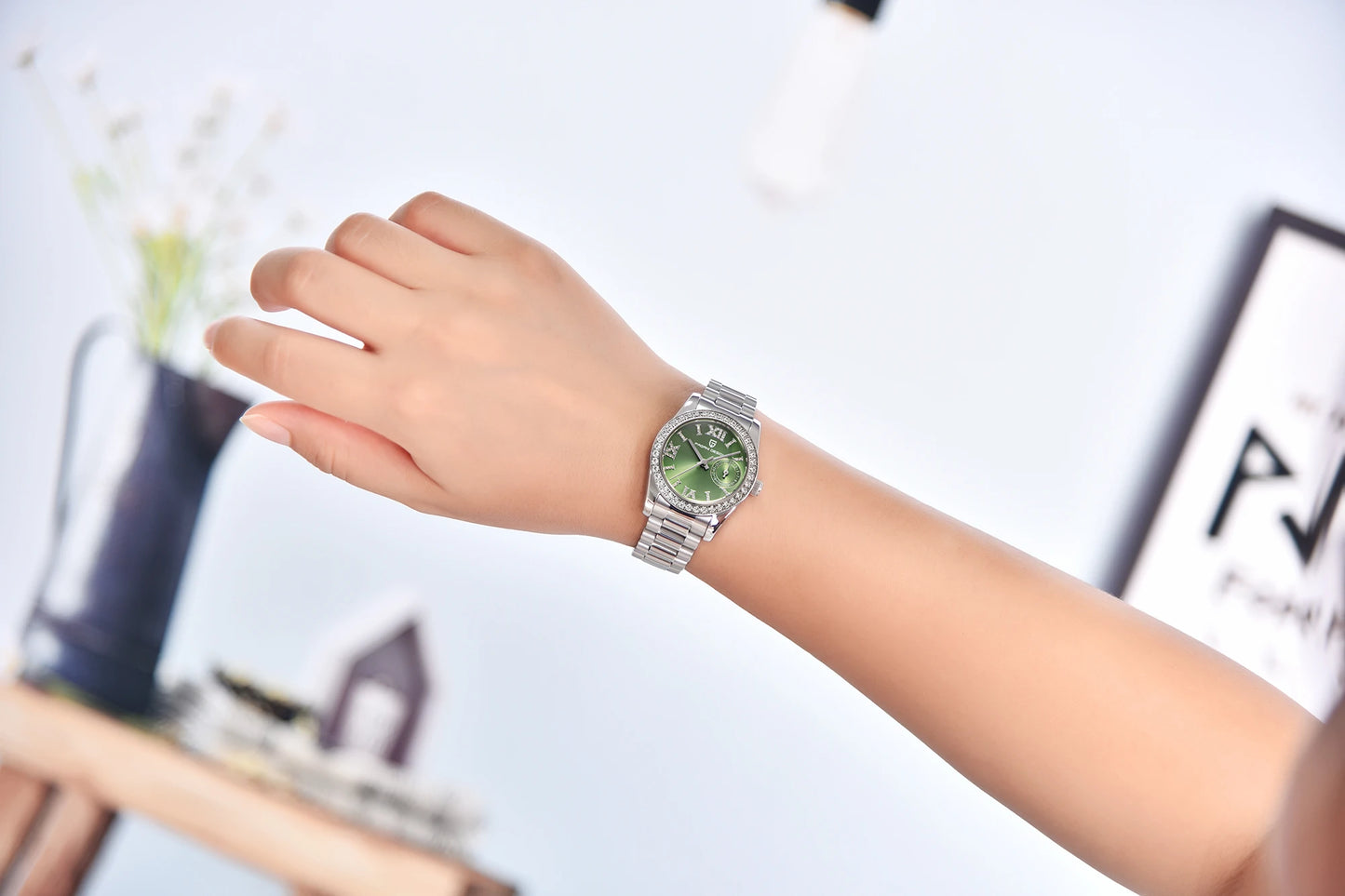 PAGANI DESIGN 2024 New 32MM Women's Wristwatch Elegant Luxury Quartz Watch For Women Fashion Waterproof Watches Sapphire Clock.