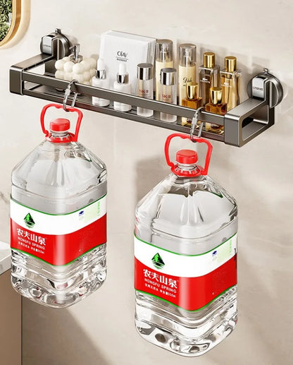 Saugnapf Schnalle Haushalt Badezimmer Dusche Gel Lagerung Rack Wc Waschraum Ohne Stanzen Wand-montiert Lagerung Korb