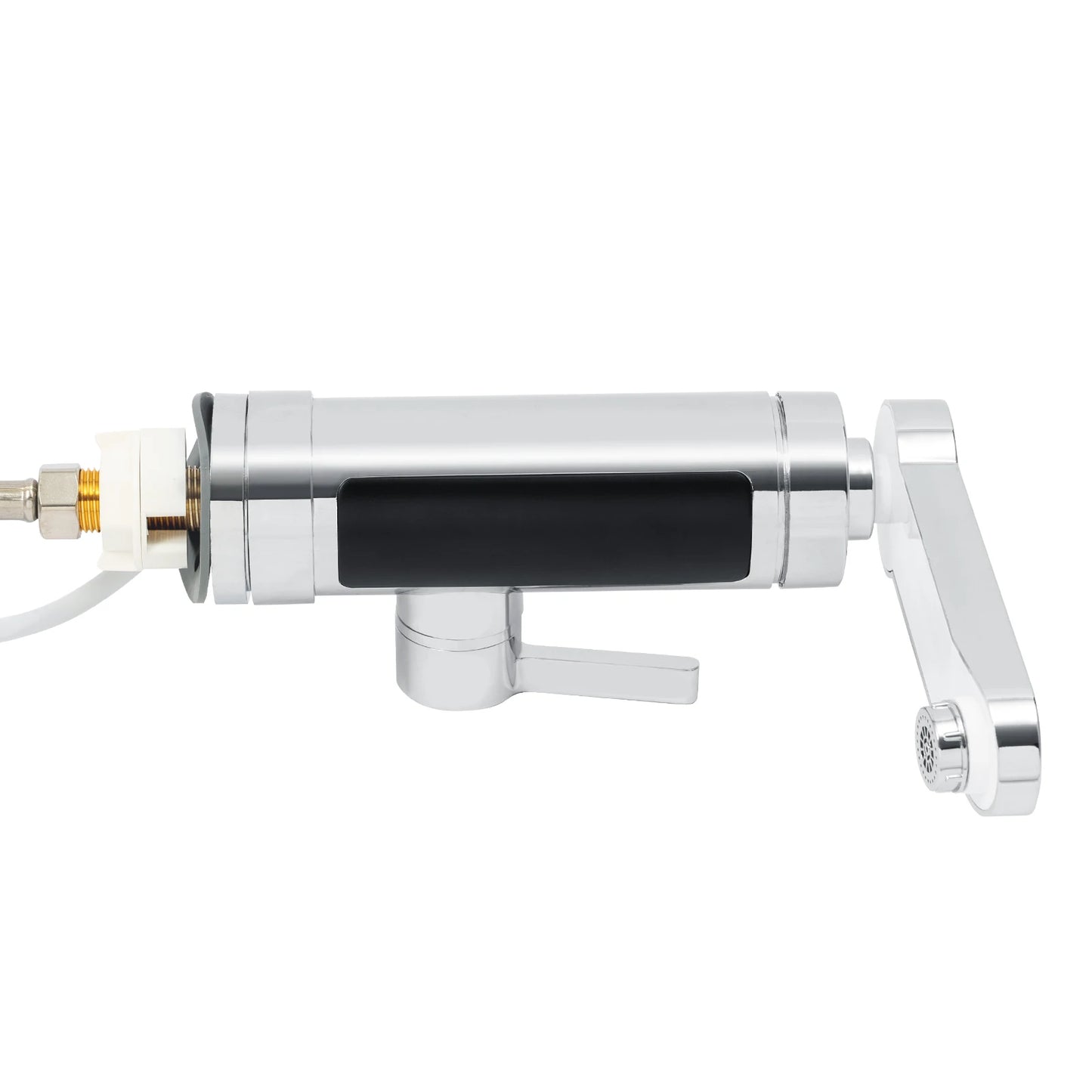 3000W Electric Instantaneous Hot Water Tap LED Stainless Steel Faucet with Digital Display Bathroom Kitchen Cold Heating Faucet