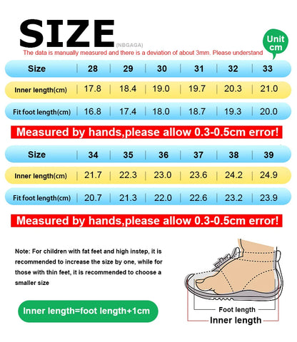 Kids Casual Pink Girls Leather Shoes Fashion For 7-15y Lightweight Running Young Student's Children Sports Girl's Shoe NBGAGA.