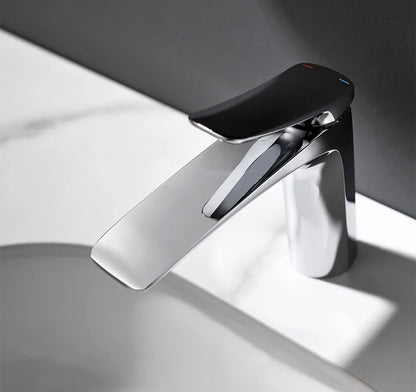 VGX Luxury Bathroom Faucets Basin Mixer Sink Faucet Gourmet Washbasin Tapware Hot Cold Water Tap Brass Chrome Black Brushed Gold