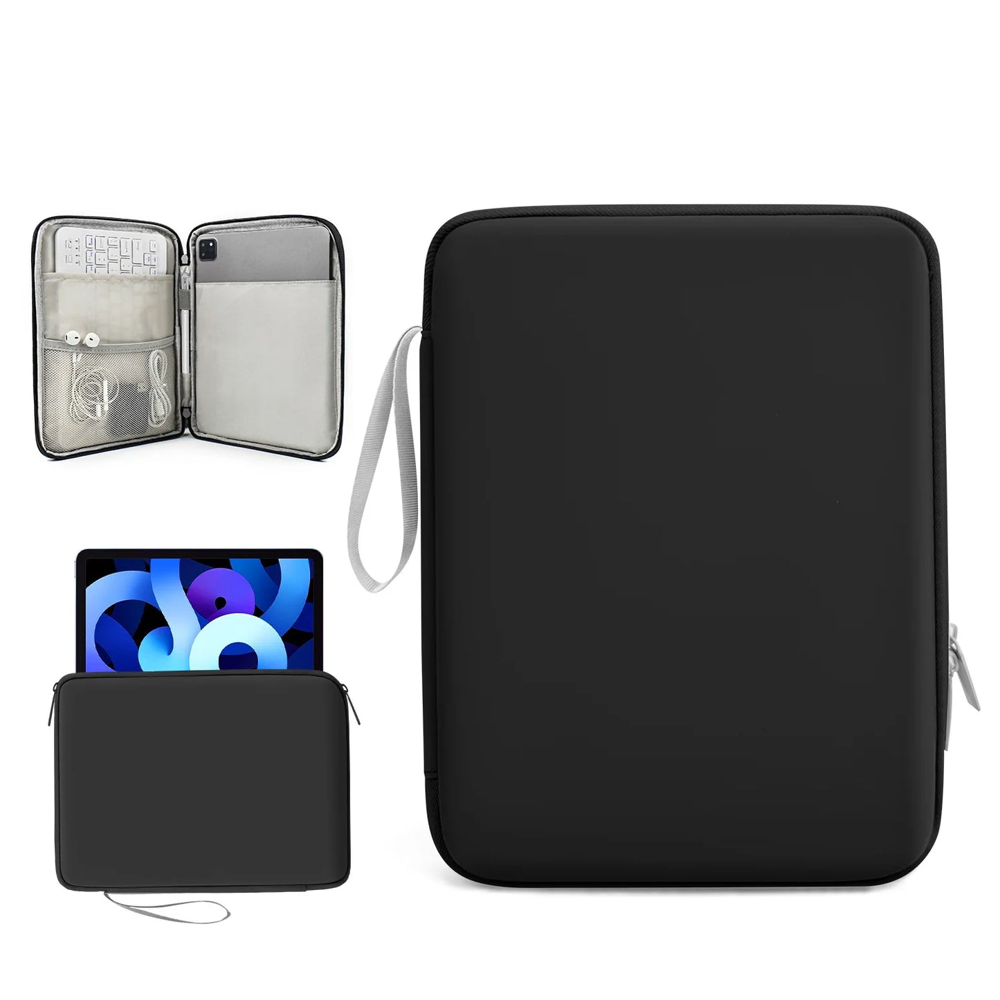 Tablet Cases Bag Sleeve 7.9-12.9 Inch Tablet pouch for IPad air case Pro Samsung Xiaomi Tablet pouch Shockproof  Multi Pockets