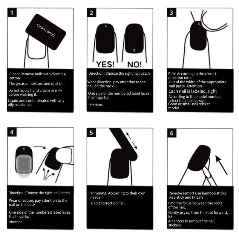 Handmade Fake Nails With Rhinestones Coffin Press On Nails French Manicuree Wearable Full Cover False Nail Tips With Designed.