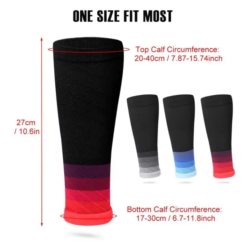 1 Pair Compression Calf Sleeves Running Leg Compression Sleeve Compression Socks for Shin Splint For Men Women 20-30mmHg.