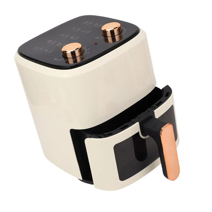 1350W Air Cooker 5.5L Large Capacity Full Automatic Multifunction Oilless Kitchen Fryer for Making Egg Tart Grilled Fish.