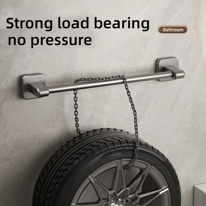 Bad Handtuchhalter ohne Bohren Badezimmer Schwarz Handtuchhalter Handtuchhalter Selbstklebender Badezimmer Handtuchhalter Handtuchhalter