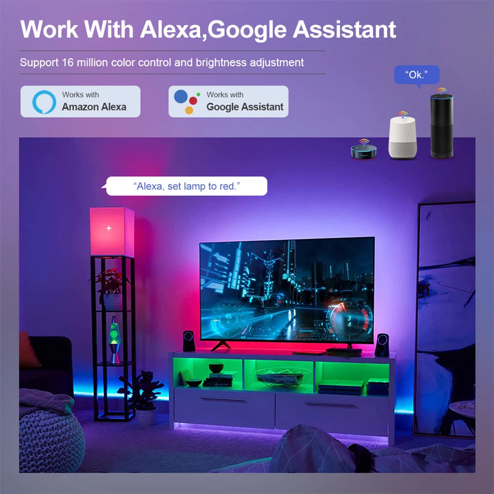 Smart WiFi Zigbee LED Glühbirne Dimmbar E27 E14 GU10 RGBCW 3000-6000K LED Kerze Lampe Für Ewelink APP Alexa Google Hause Yandex.