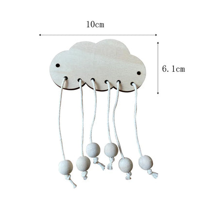 Busy Board DIY Accessories Lamps Doorbell Montessori Teaching Aids Hands-on Ability Sound Color Recognition Children Wooden Toys