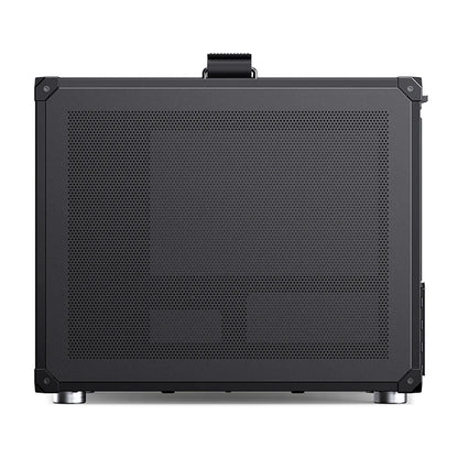 JONSBO C6 MAX Desktop M-ATX Case Type-c Side Transparent Handheld Portable Computer Small Chassis ATX Power Supply.