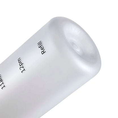 1L Bottle With Time Marker 32 OZ Motivational Reusable Fitness Sports Outdoors Travel Leakproof BPA Free Frosted Plastic.