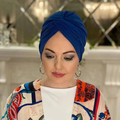 Muslim Black Hijab Cap Undercap Abaya Hijabs For Woman Islamic Abayas Jersey Instant Wrap Women Crinkle Arabic Modal Silk Caps.