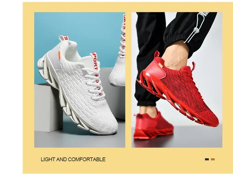 Fashion Men Running Shoes Comfort Mens Walking Sneakers Breathable Casual Shoes Non-Slip Sports Shoes Feminino Zapatillas Hombre.