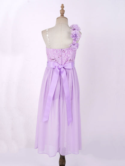 Elegantes Partykleid für Mädchen, Hochzeit, Geburtstag, Abschlussball, Bühne, Festzug, glänzende Pailletten, Perlenapplikation, Spitze, Chiffon, Overall-Kleider