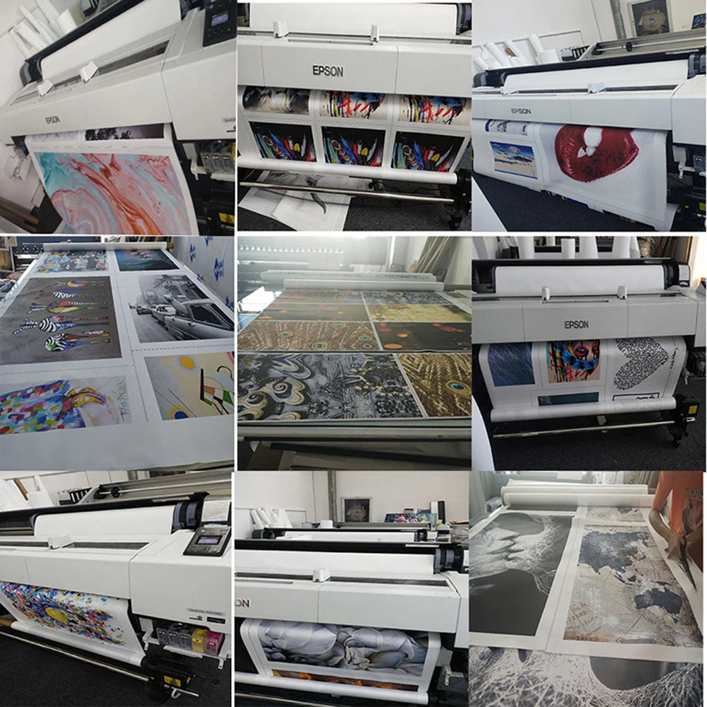 Walking Elephant Home Decoration Canvas Painting Modern Light Luxury Living Room Wall Art Posters High End Picture Print Artwork.