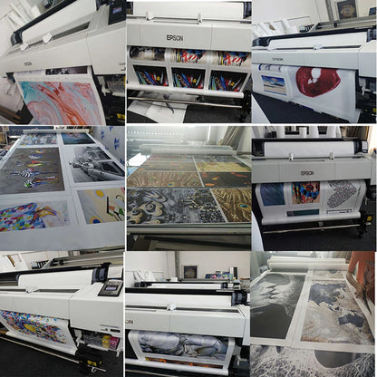 Walking Elephant Home Decoration Canvas Painting Modern Light Luxury Living Room Wall Art Posters High End Picture Print Artwork.