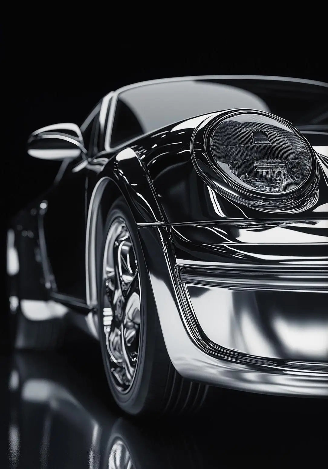 Classic Porsche 911 Alpine Drive Poster Retro Alpine Trip Cartoon Prints Canvas Painting Wall Art Picture Home Living Room Decor.