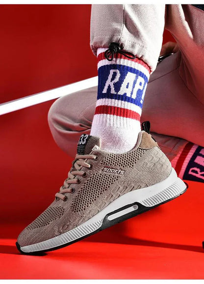 Männer Turnschuhe Aufzug Schuhe Versteckte Heels Atmungsaktive Erhöhung Schuhe für Männer Erhöhen Einlegesohle 6CM Sport Casual Höhe Schuhe