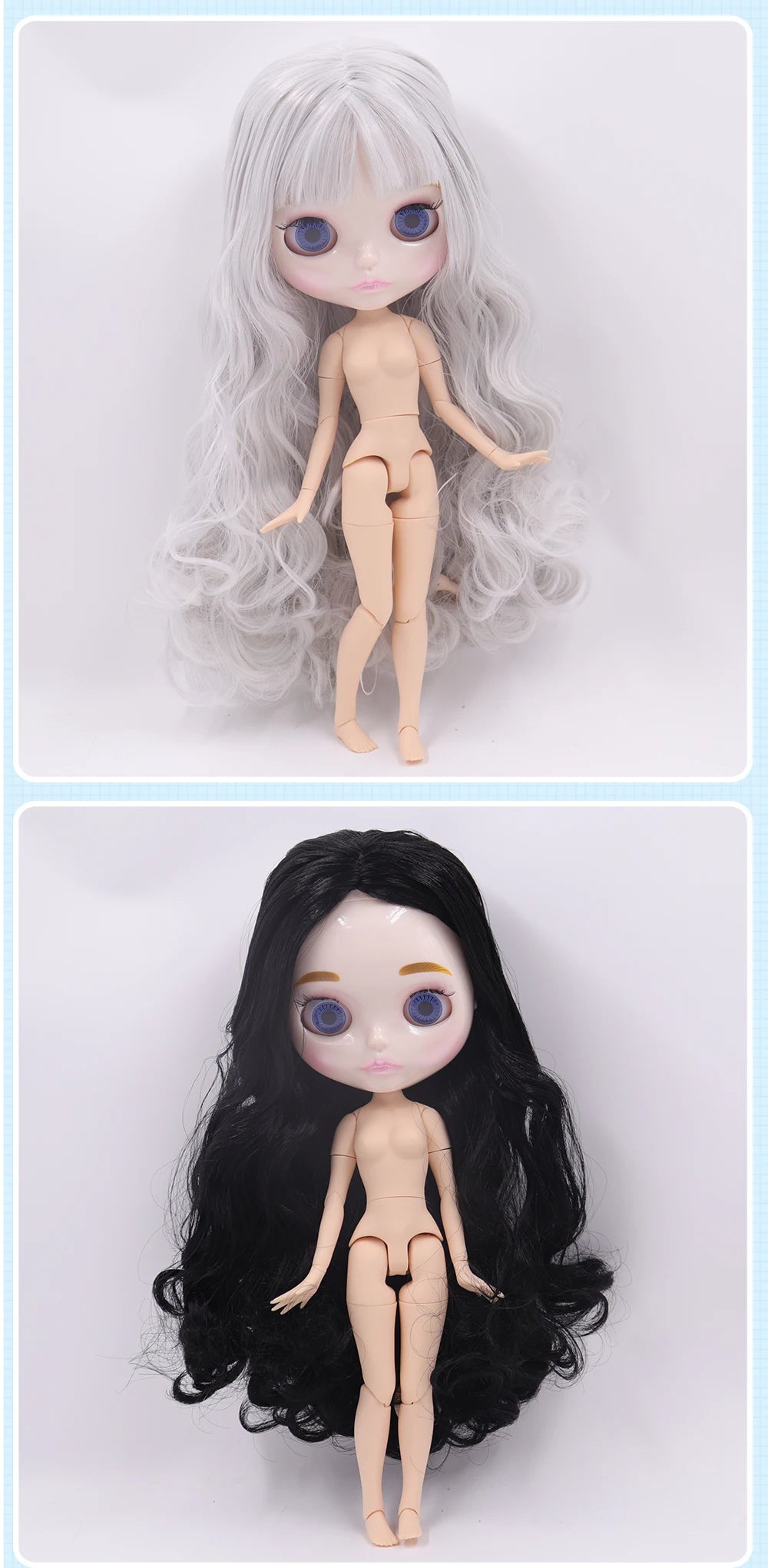 ICY DBS Blyth Doll 1/6 Joint Body 30CM BJD toys Natural shiny face with extra hands AB DIY Fashion Dolls girl gift.