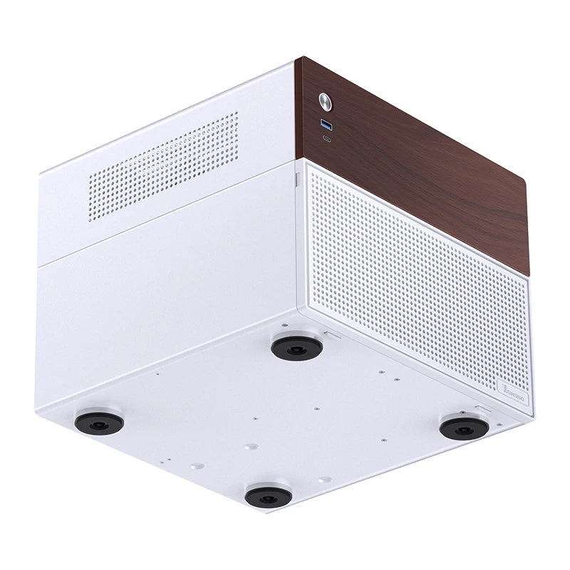 JONSBO N4 NAS Mini Case ITX/M-ATX Motherboard SFX Power 6 Large and 2 Small Hard Disk Bit Home Office Server PC Chassis.