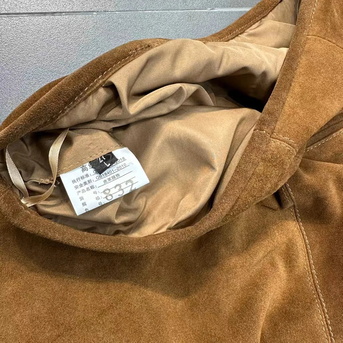 Retro High Grade Suede Real Leather Long Skirt 80cm For Women Upgraded Imported  Jupe Back Split Waist Loop Faldas Ankle-Length.