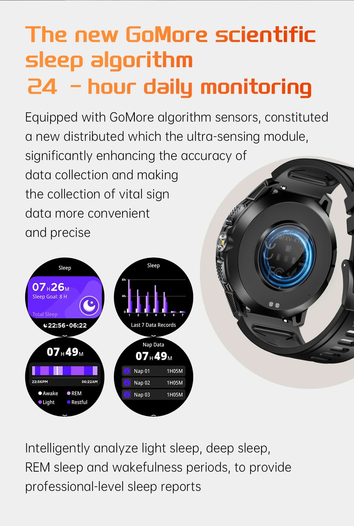 LIGE New For HUAWEI XIAOMI 1100mah Smart Watch Men Compass Flashlight 3ATM Waterproof Sports Fitness Bluetooth Call Smartwatch.