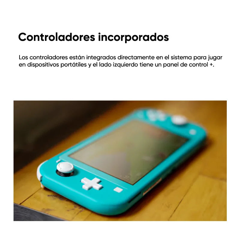 Consolas Nintendo Switch Lite - 32GB Batería 3570mah 5.5'' Compact and lightweight Built-in controllers Compatible games.