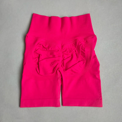 Yoga Shorts Women Sports Shorts Seamless Gym Workout Shorts High Waist Push Up Fitness Sports Shorts Cycling Shorts