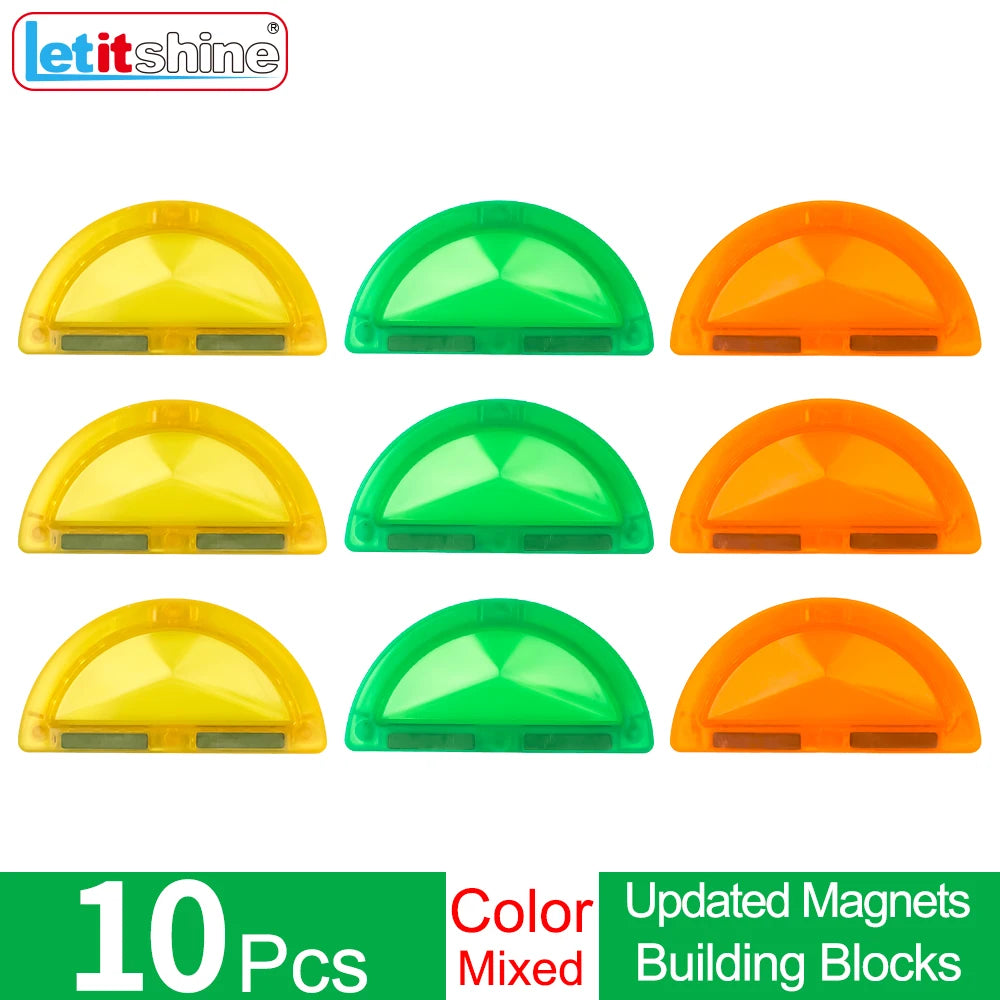 Montessori Magnetic Toys Education Stem Developmental Building Blocks Magnet Tiles Construction Bricks Kids Baby Boy Puzzle Game