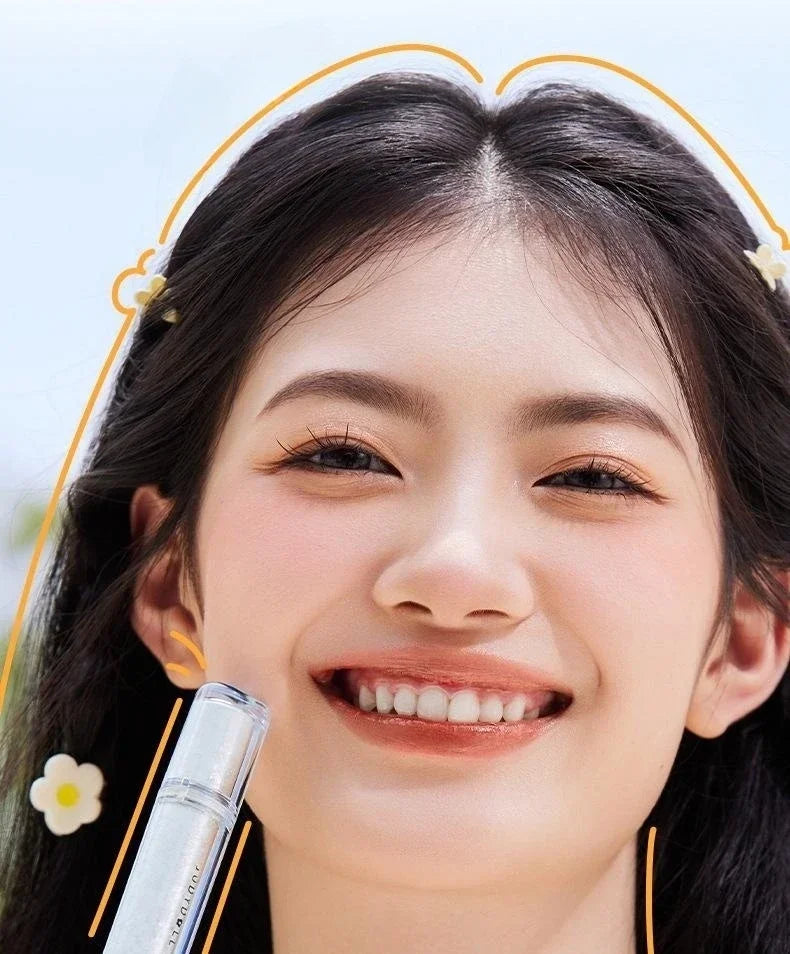 Judydoll Lip Glaze Mirror Shine Watery Lipstick Non-Stick Cup Long Lasting Moisturising Lip Tint Waterproof Makeup Cosmetics.