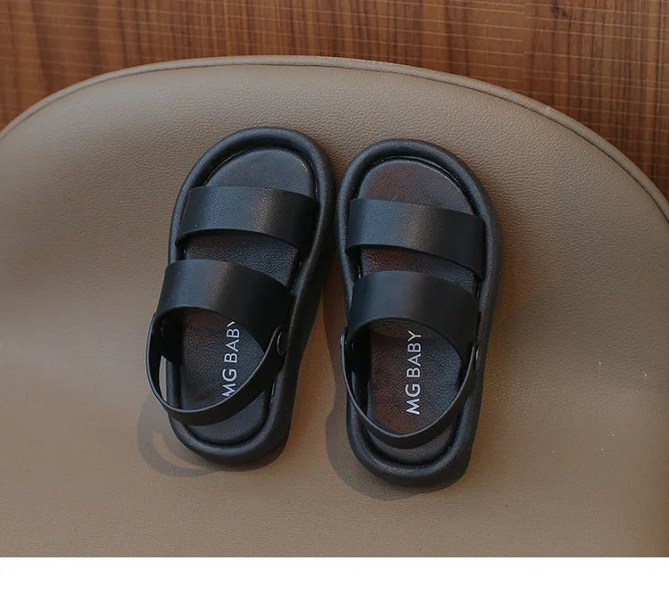Toddlers Boys Girls Sandals Summer New Children Casual Beach Shoes Kids Fashion Sandals Anti-sliperry Soft-soled Sports Sandals.
