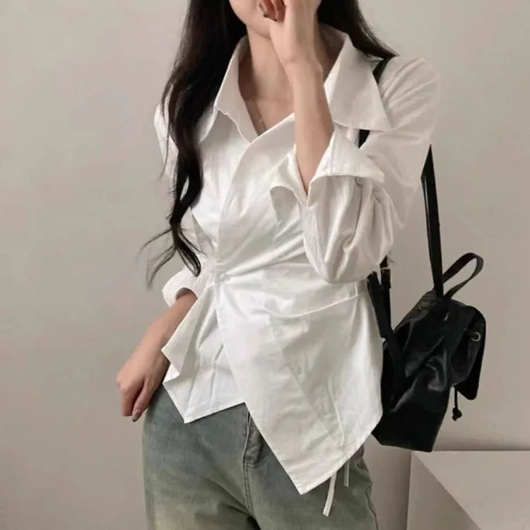 Spring Autumn Casual Striped Shirt Women Shirts Fashion Female Long Sleeve Slim Blouse Tops Office Lady Shirts.
