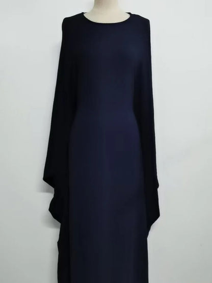 Muslim Women Arabic Dubai Abaya Plus size adjustable Waist Long Dress Modest Kaftan Robe Imitation Linen Femme Islam Clothing.