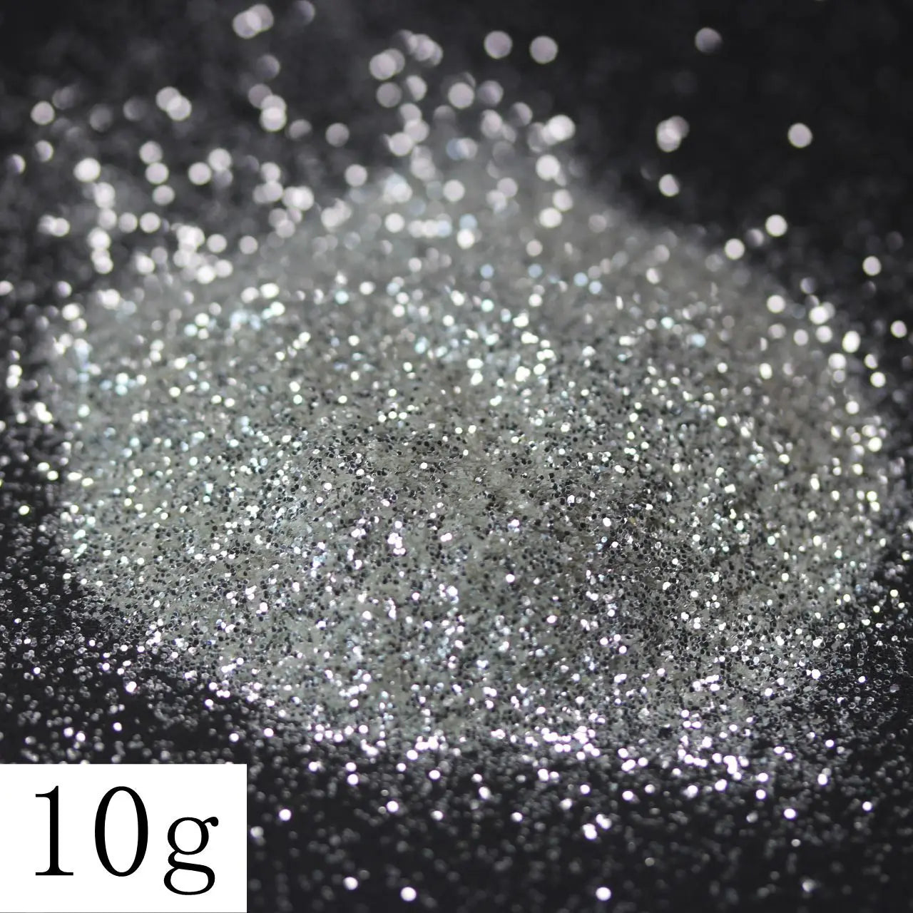 Ultra Fine Colorful Spark - Solvent Resistant White Iridescent Glitter -  - 015 Size, 0.5 mm