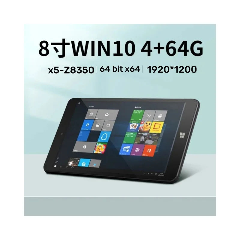 8 INCH AR1 Windows 10 Tablet PC 4GB RAM 64GB ROM 1280*800 Pixel  Quad Core Dual Camera build in 4000mAh Battery.