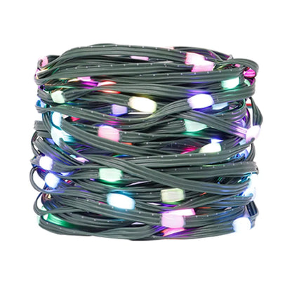 DC5V Adressierbare WS2812B LED String Transport Grün Schwarz Draht WS2812 3PIN Draht RGB Streifen Weihnachten Lichter Wasserdichte Dekor.