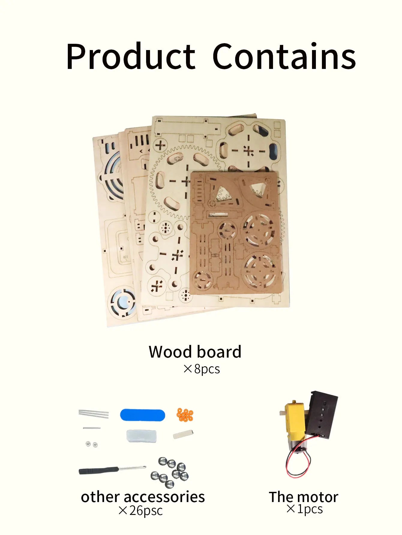 Electric 3D Wooden Puzzles Marble Run Model Kits  Brain Teaser Puzzle DIY handmade Christmas gift.