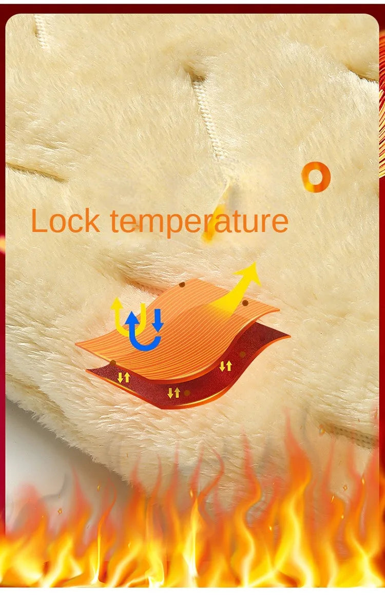 Winter Sweatwear Men Plush Thick Fleece Sweatpant Lambswool Thermal Trousers Casual Pants Windproof Warm Cotton Pants 8828.